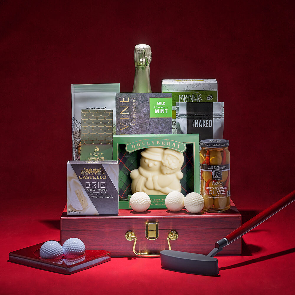 Christmas Putting Ace Gift Set – how the gift is presented