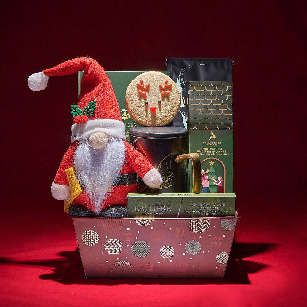 Luxury Chocolate and Coffee Gift Box – how the gift is presented