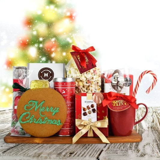 Merry Christmas Treats Basket