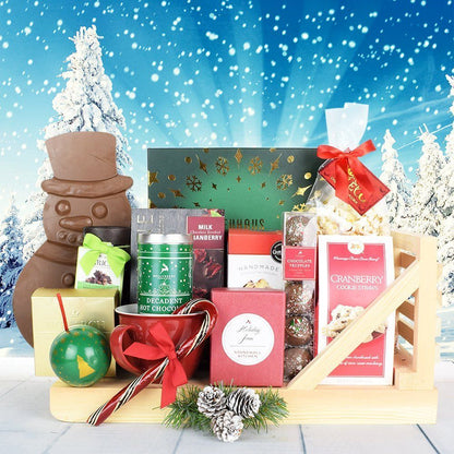 Christmas Dog Sled Gift Set