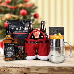 Merry Christmas Craft Beer & Liquor Gift Set