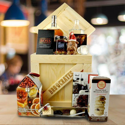 The Deluxe Christmas Liquor Crate