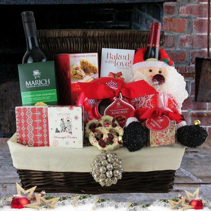 Custom Christmas Gourmet Gift Baskets USA