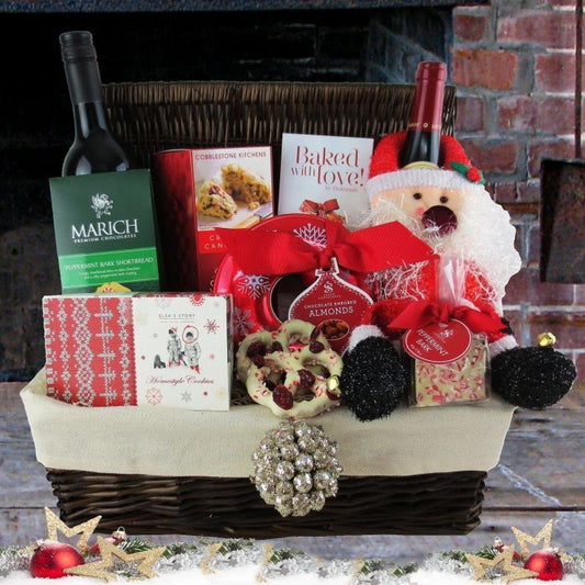 Custom Christmas Gourmet Gift Baskets USA