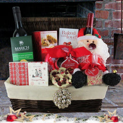 Custom Christmas Gourmet Gift Baskets USA
