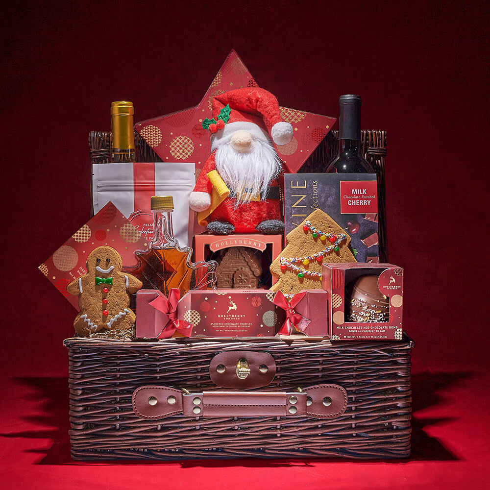 Custom Christmas Gourmet Gift Baskets, custom gift basket, custom gift, custom, christmas gift, christmas