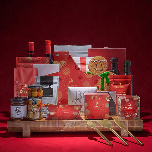 Extravagant Yuletide Gift Board, wine gift, wine, chocolate gift, chocolate, tea gift, tea, coffee gift, coffee, christmas gift, christmas