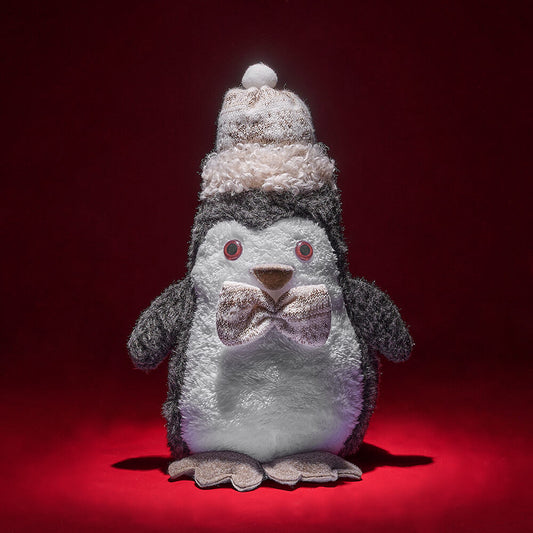 Large Christmas Plush Penguin, plush gift, plush, christmas gift, christmas, holiday gift, holiday, decoration gift, decoration