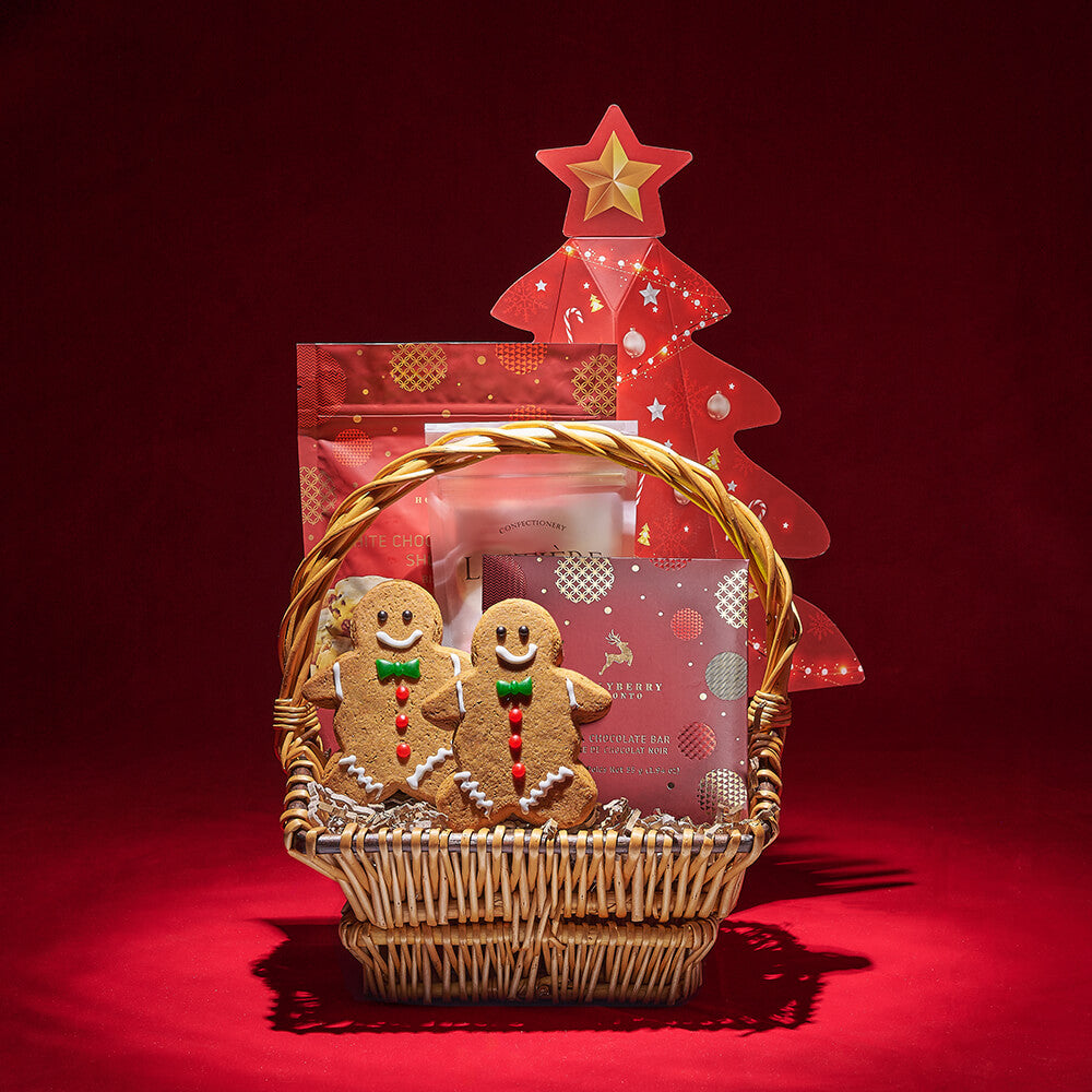 Chocolate Truffle Christmas Gift Box – how the gift is presented