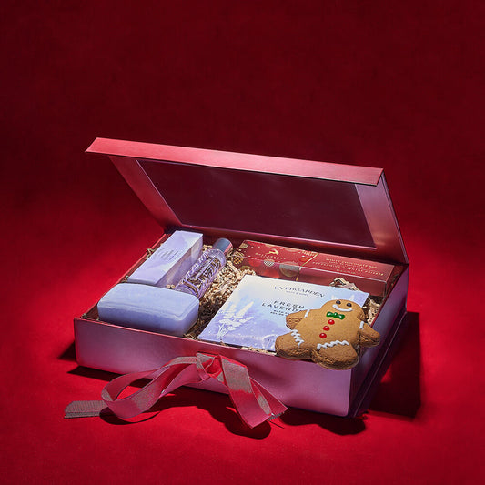 Scents of the Season Gift Box, spa gift, spa, bath gift, bath, christmas gift, christmas, cookie gift, cookie