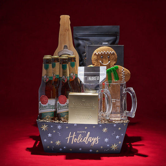 Wassailing Snack & Beer Gift, beer gift, beer, christmas gift, christmas, holiday gift, holiday, cookie gift, cookie