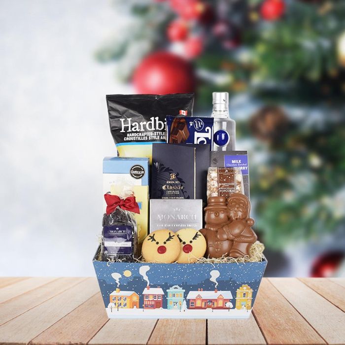 Holiday Spirits & Sweets Gift Set