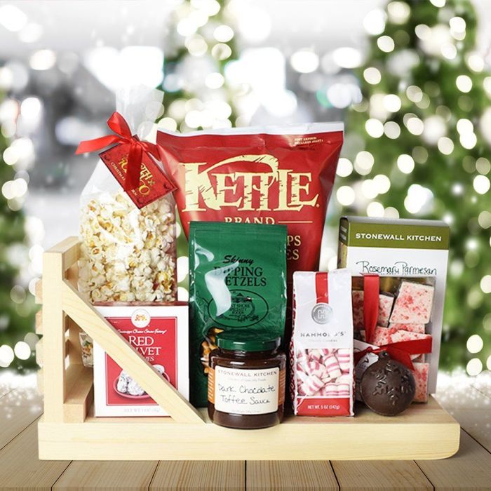 Snack Gift Basket, Holiday Gifts, The North Pole Company Gifts