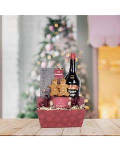 Gingerbread for Two Liquor Gift Set, liquor gift baskets, gourmet gifts, gifts