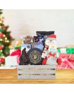 Snowman’s Decadent Chocolate Gift Set, gourmet gift baskets, gourmet gifts, gifts