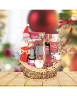 Heavenly Peace Christmas Wine Set, wine gift baskets, Christmas gift baskets, gourmet gift baskets