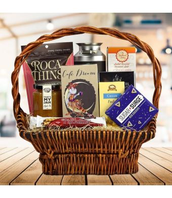 Bravely Bold Gourmet Coffee Gift Basket