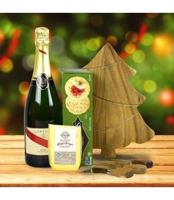 Champagne, Cheese & Crackers Gift Set