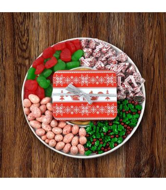 Christmas Candy and Chocolate Platter