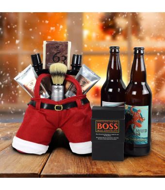 Santa’s Shave & Craft Beer Gift Set