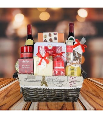 A Christmas in France Gift Basket