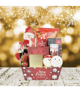 Santa’s Basket of Treats, gourmet gift baskets, Christmas gift baskets, gift baskets, gifts