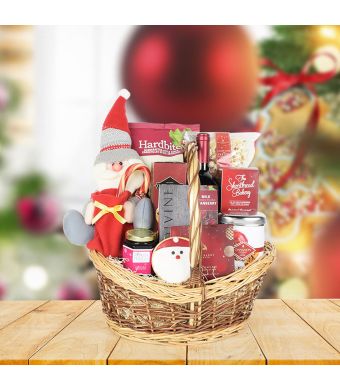 Heavenly Peace Christmas Wine Set, wine gift baskets, Christmas gift baskets, gourmet gift baskets