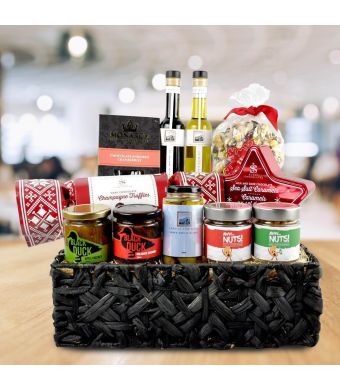 Sweet & Savory Christmas Gift Basket