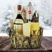 The Rustic Wine Meat and Cheese Gift Basket