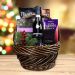 The Winter Treats Gift Basket With Wine