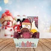 The Sweetest Season Christmas Gift Basket North Pole